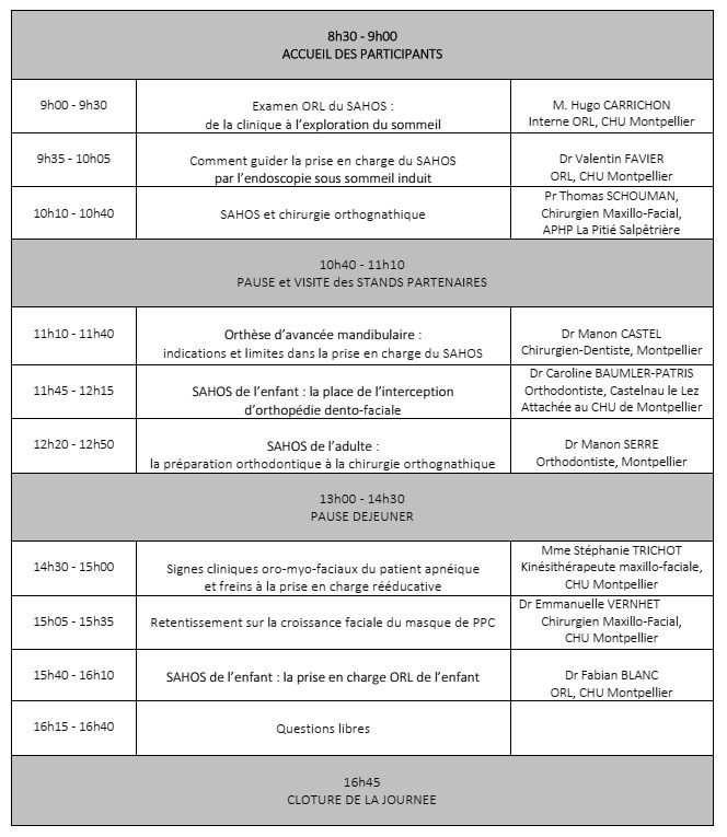 Programme de la 48e journée